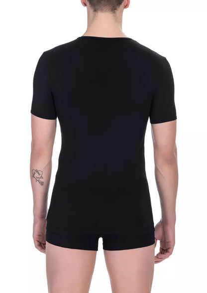 Bikkembergs Black Cotton Men’s T-Shirt