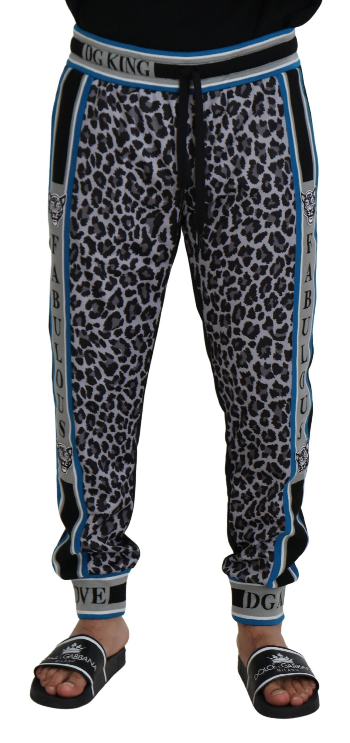 Dolce & Gabbana Chic Multicolor Jogger Pants - IT52 | L