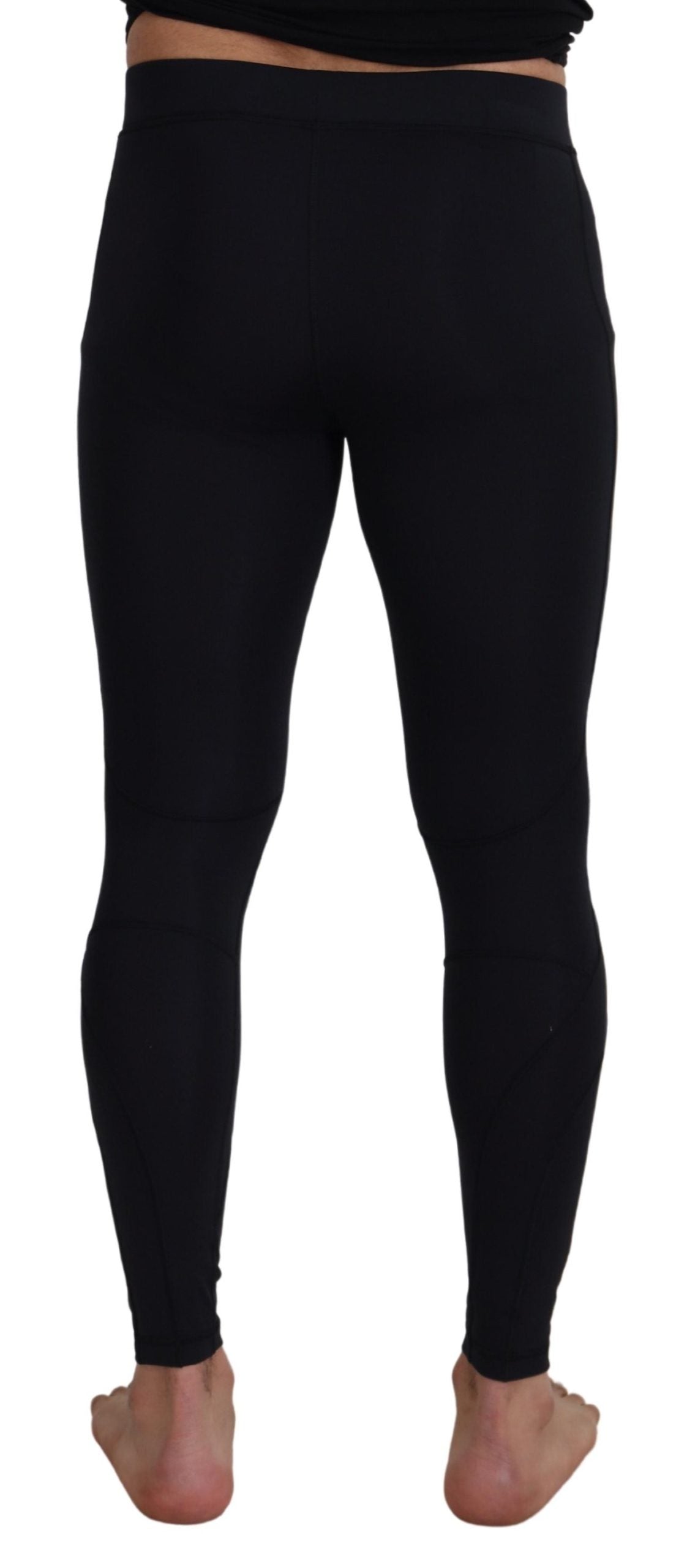 Dolce & Gabbana Sleek Black Designer Pants - IT48 | M