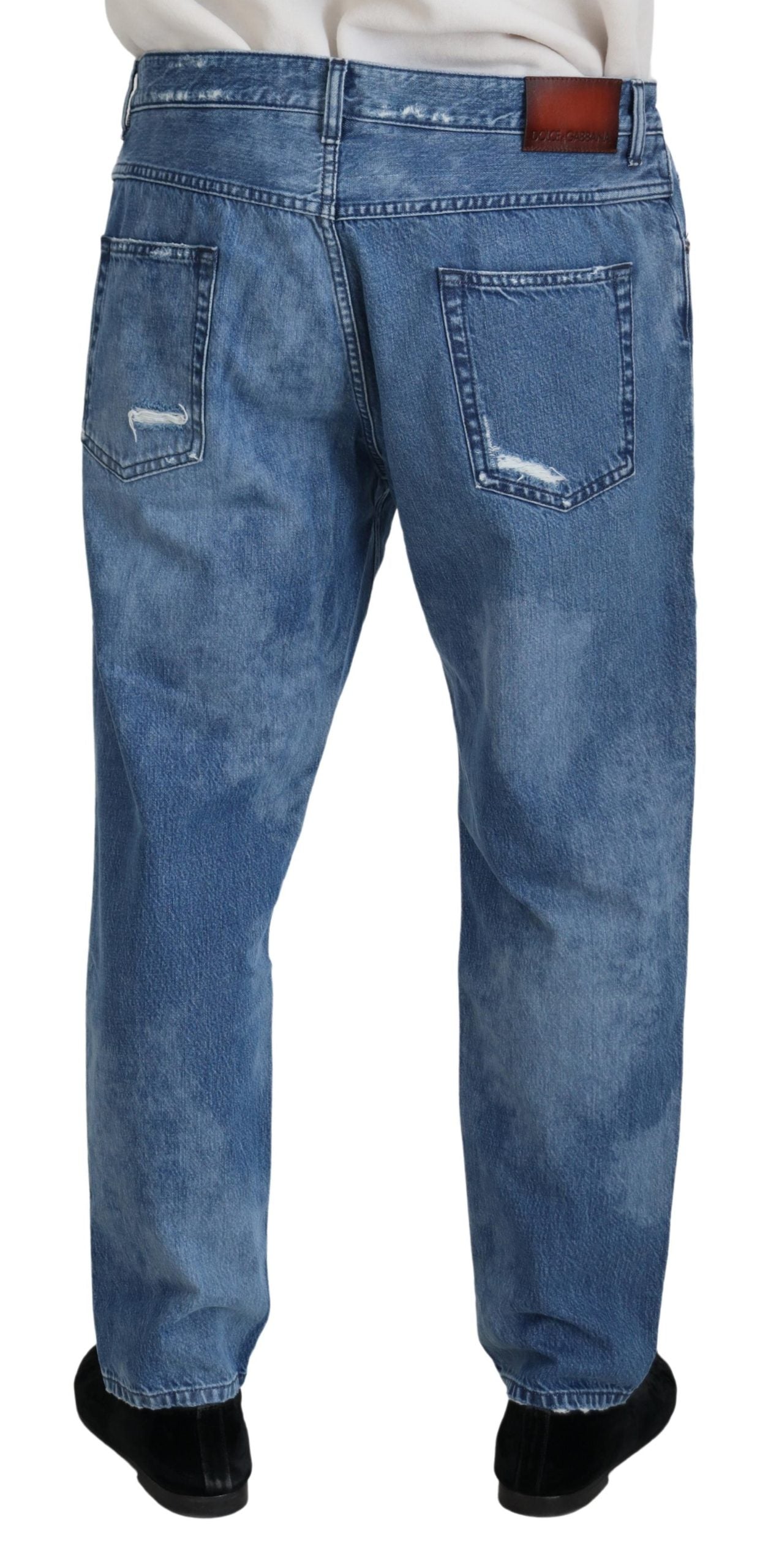 Dolce & Gabbana Elite Italian Denim Pants - IT54 | XL