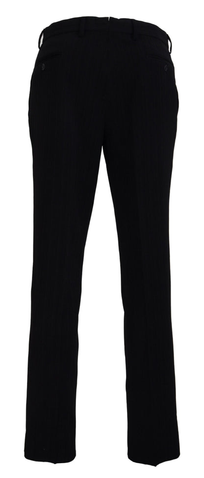 BENCIVENGA Elegant Black Italian Designer Pants - IT48 | M