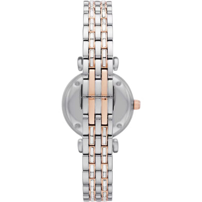 Emporio Armani Elegant Silver Dial Stainless Steel Women’s Watch