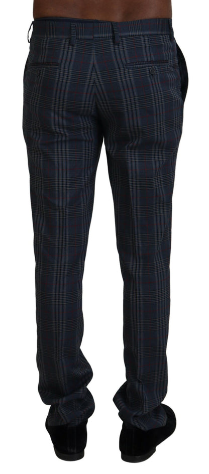 BENCIVENGA Elegant Multicolor Pure Wool Trousers - IT46 | S