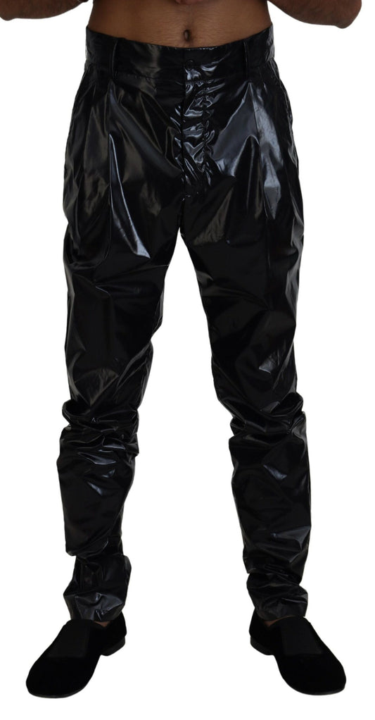 Dolce & Gabbana Sleek Italian Black MainLine Pants - IT48 | M