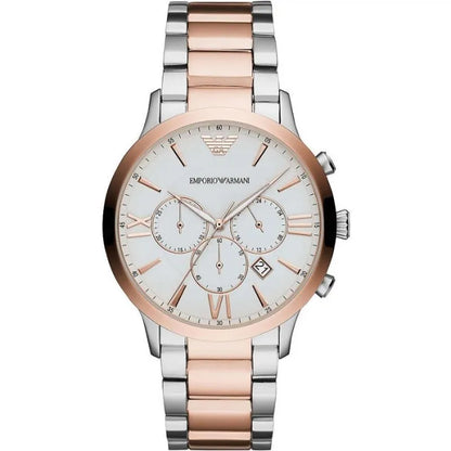 Emporio Armani Elegant Two-Tone Timepiece for