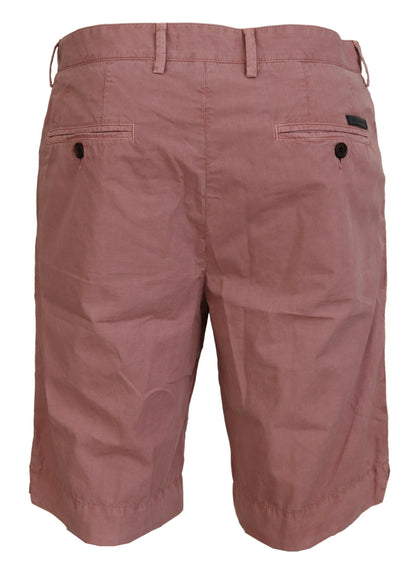 Dolce & Gabbana Exquisite Pink Chino Shorts for