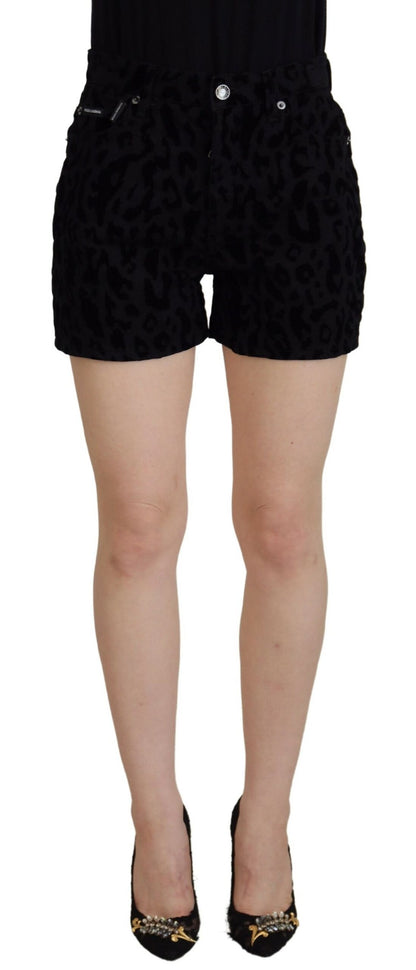 Dolce & Gabbana Chic Mid Waist Hot Pants Shorts - IT40|S