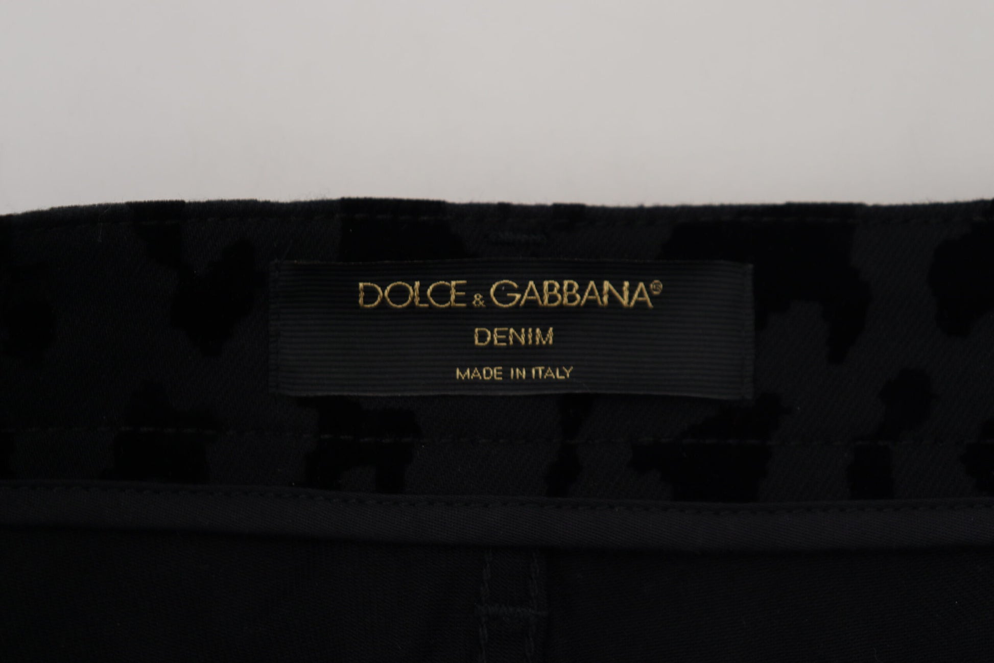 Dolce & Gabbana Elegant High Waist Denim Hot Pants Shorts - IT40|S