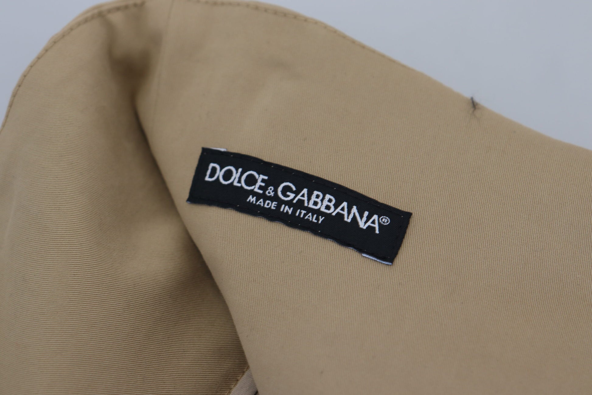 Dolce & Gabbana Elegant High Waist Tapered Trousers - IT40|S