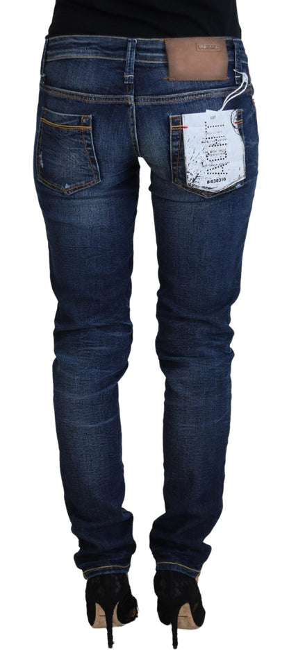 Acht Chic Low Waist Designer Skinny Jeans - W26