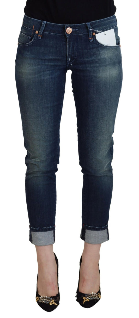 Acht Chic Low Waist Slim Fit Jeans - W26