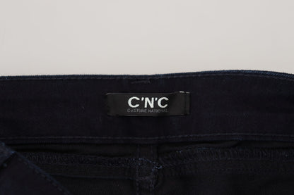 Costume National Chic Black Low Waist Denim Skinny Jeans - W27