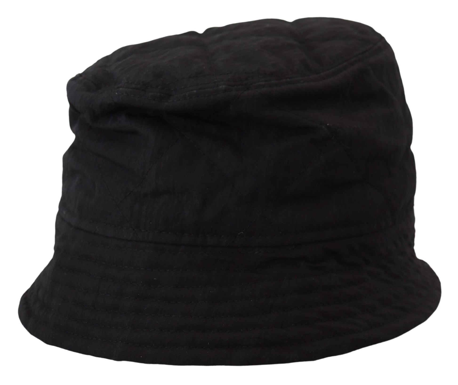 Dolce & Gabbana Elegant Black Bucket Cap - 57 cm|S