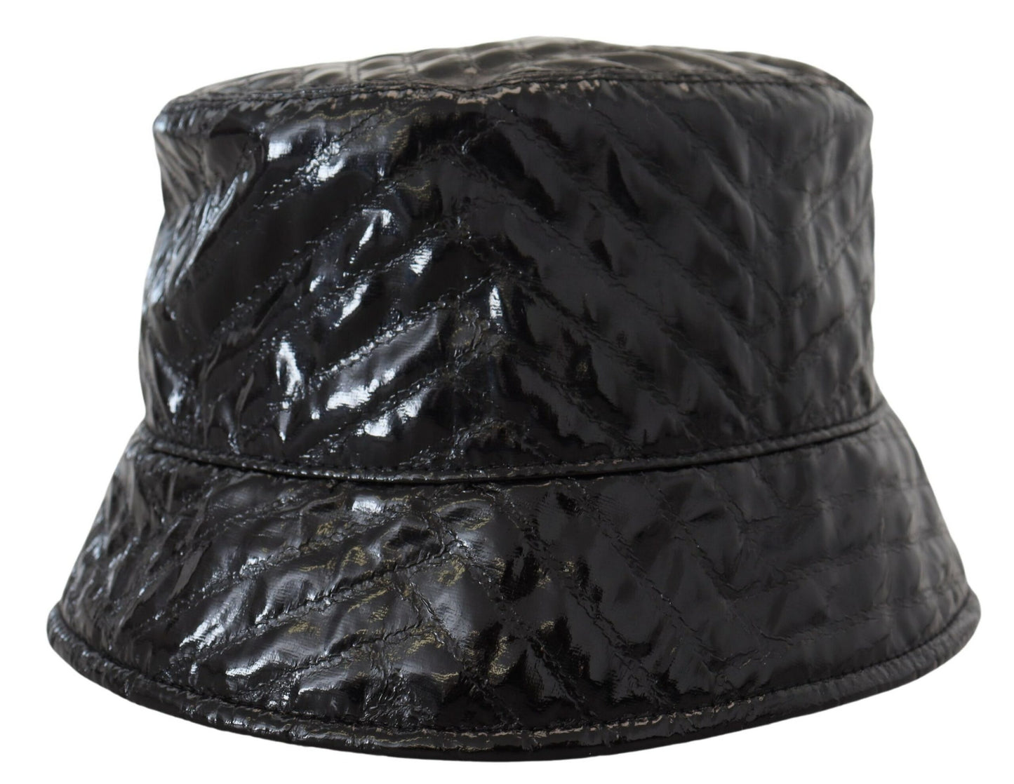 Dolce & Gabbana Elegant Black Bucket Cap - 57 cm|S