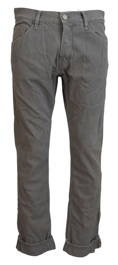 Acht Sleek Regular Denim Gray Jeans - IT48 | M