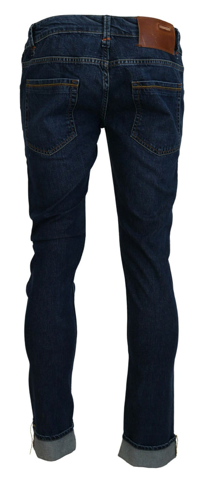 Acht Exquisite Tapered Italian Denim in Blue - IT48 | M