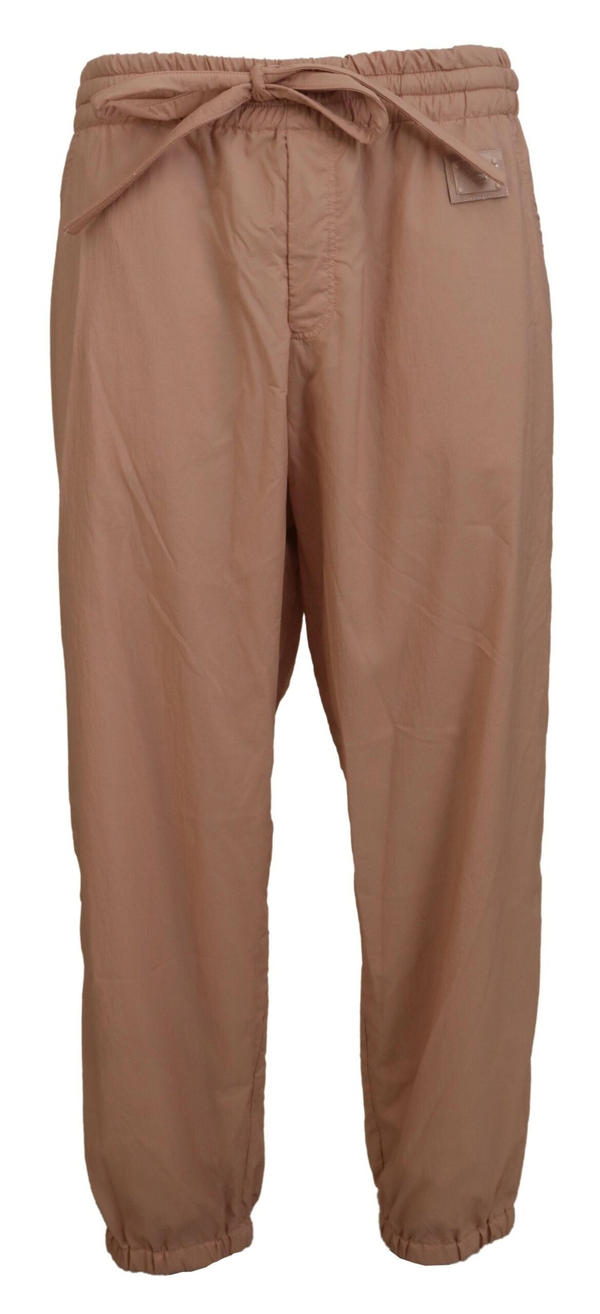 Dolce & Gabbana Elegant Peach Casual Sweatpants - IT50 | L