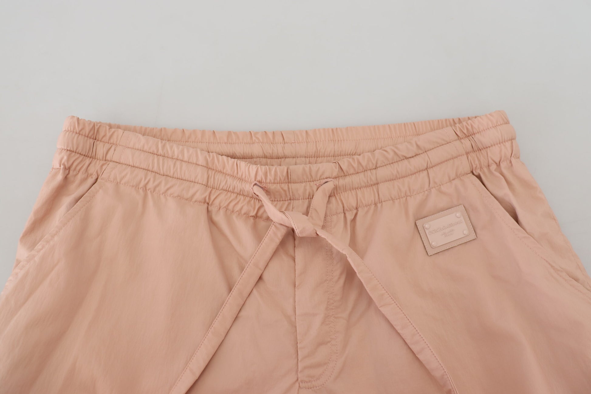 Dolce & Gabbana Elegant Peach Casual Sweatpants - IT50 | L