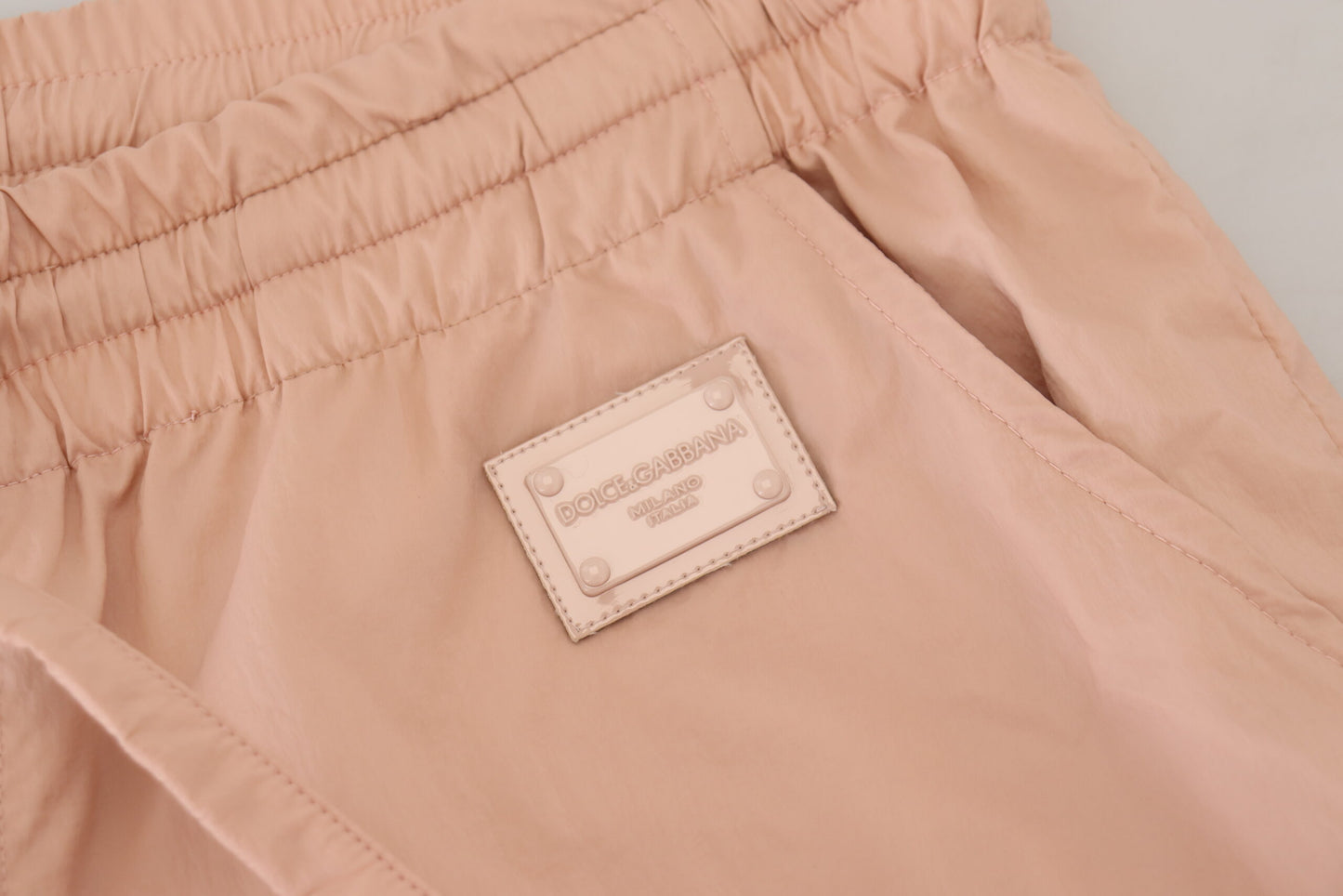 Dolce & Gabbana Elegant Peach Casual Sweatpants - IT50 | L