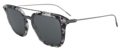 Dolce & Gabbana Stunning Grey Acetate Sunglasses