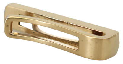 Dolce & Gabbana Elegant Gold Brass Tie Clip for