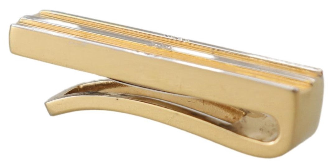 Dolce & Gabbana Elegant Gold Brass Tie Clip for