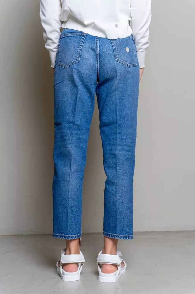 Don The Fuller Elevated Blue High-Waist Denim for Women - W28