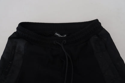 Dolce & Gabbana Elegant Black Jogger Pants for the Modern Man - IT44 | XS