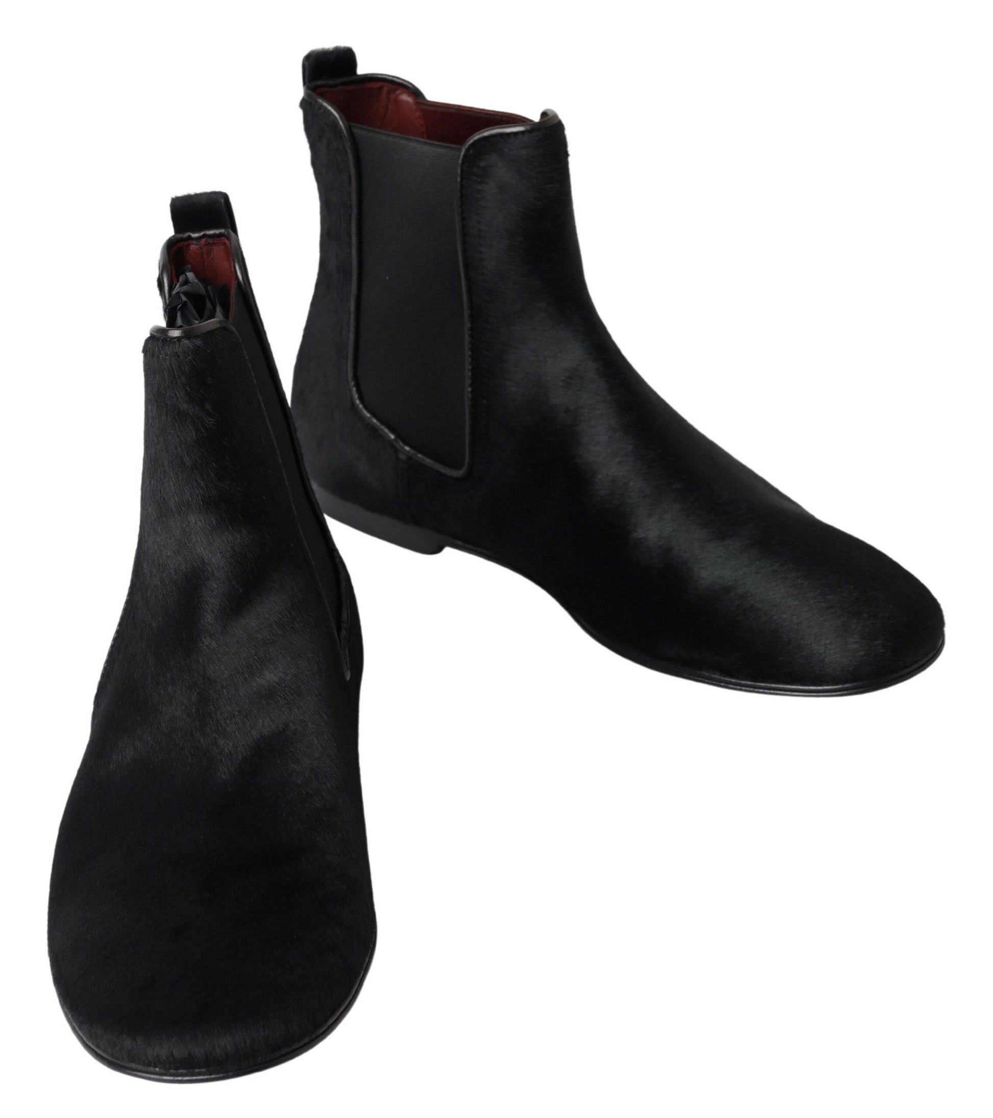 Dolce & Gabbana Elite Italian Leather Chelsea Boots - EU42/US9