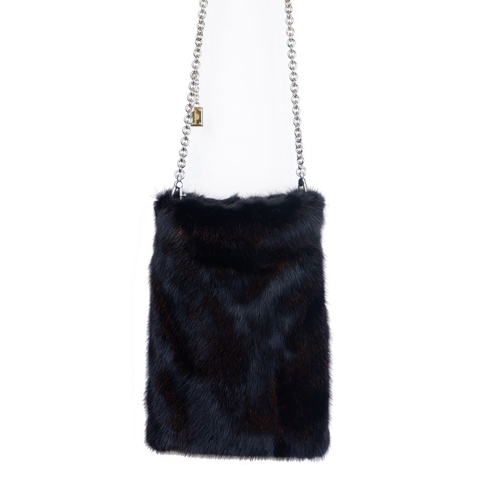 Dolce & Gabbana Elegant Mink Fur-Trimmed Snow Mask