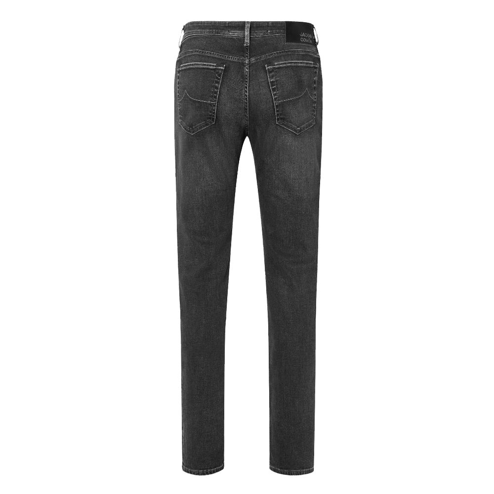 Jacob Cohen Elegant Slim Fit Black Stretch Jeans - IT40 | M