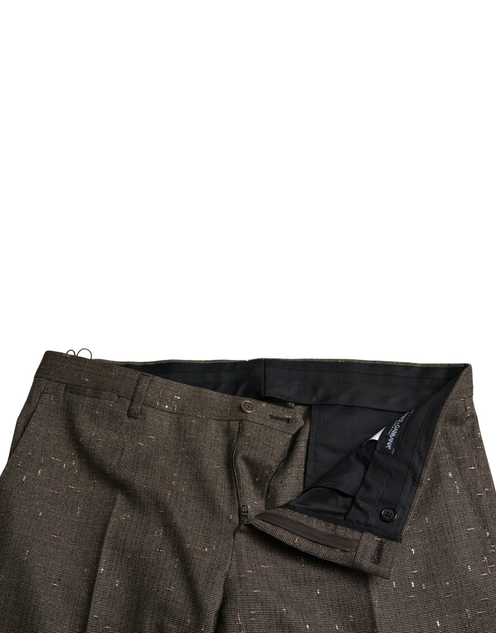 Dolce & Gabbana Elegant Skinny Wool Chino Pants - IT48 | M