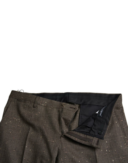 Dolce & Gabbana Elegant Skinny Wool Chino Pants - IT48 | M