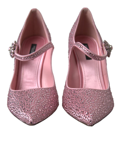 Dolce & Gabbana Enchanting Pink Crystal Pumps - EU40.5/US10