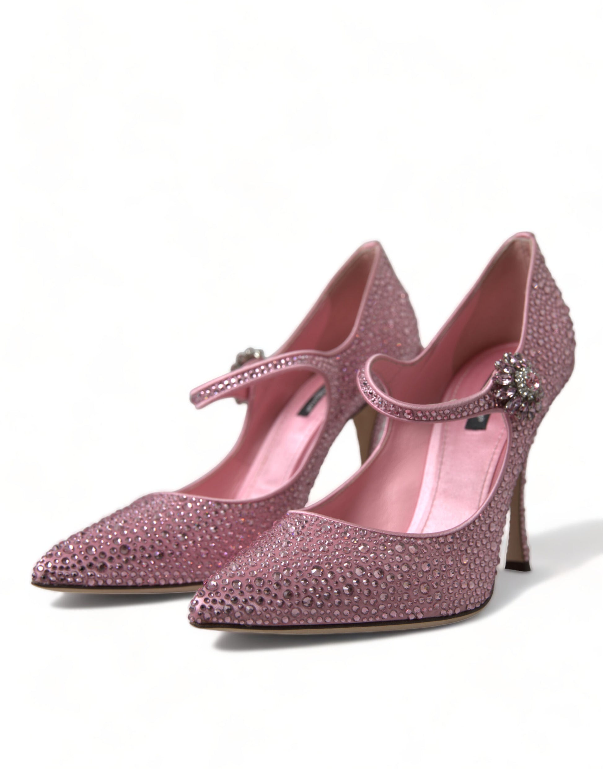 Dolce & Gabbana Enchanting Pink Crystal Pumps - EU40.5/US10