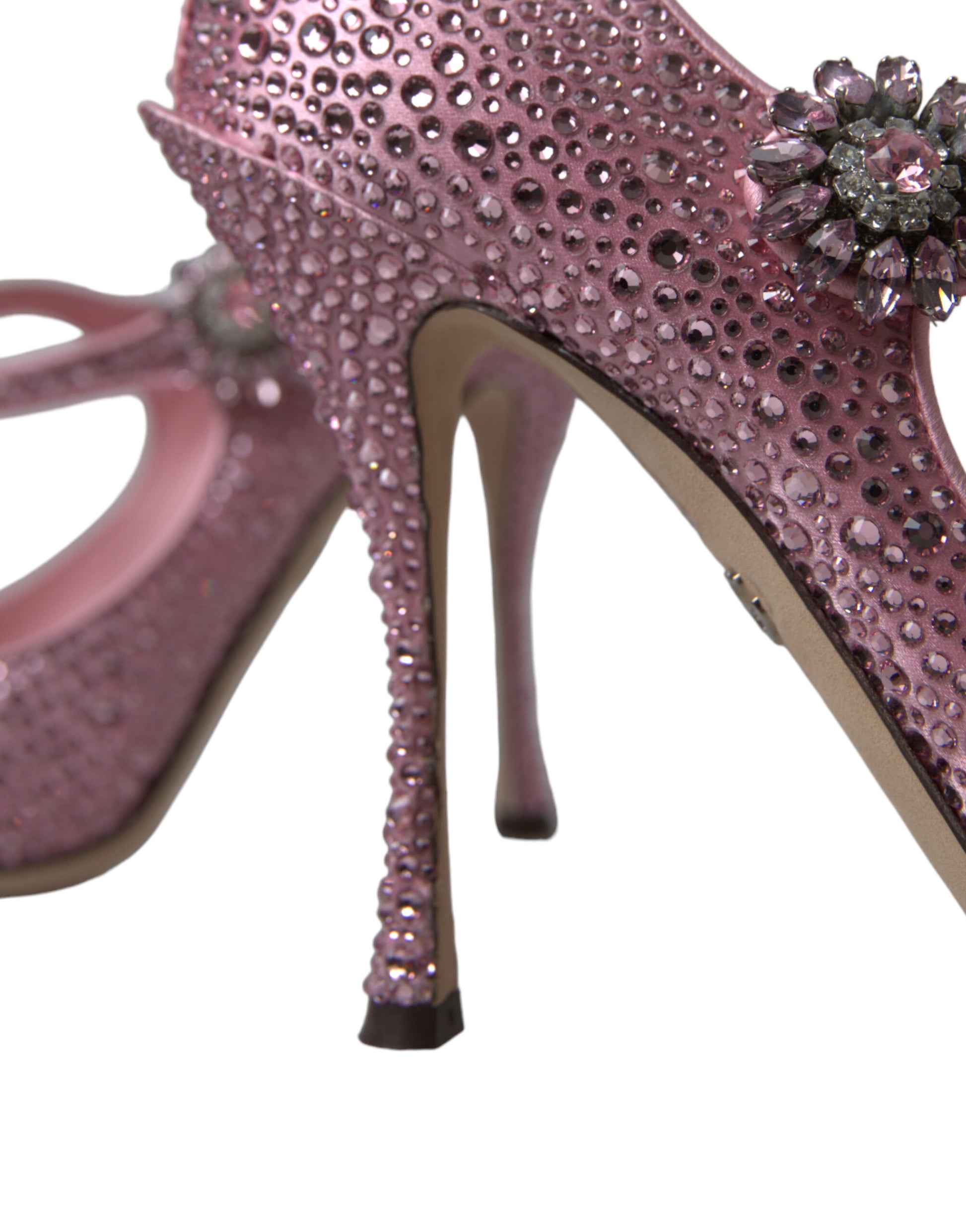 Dolce & Gabbana Enchanting Pink Crystal Pumps - EU40.5/US10