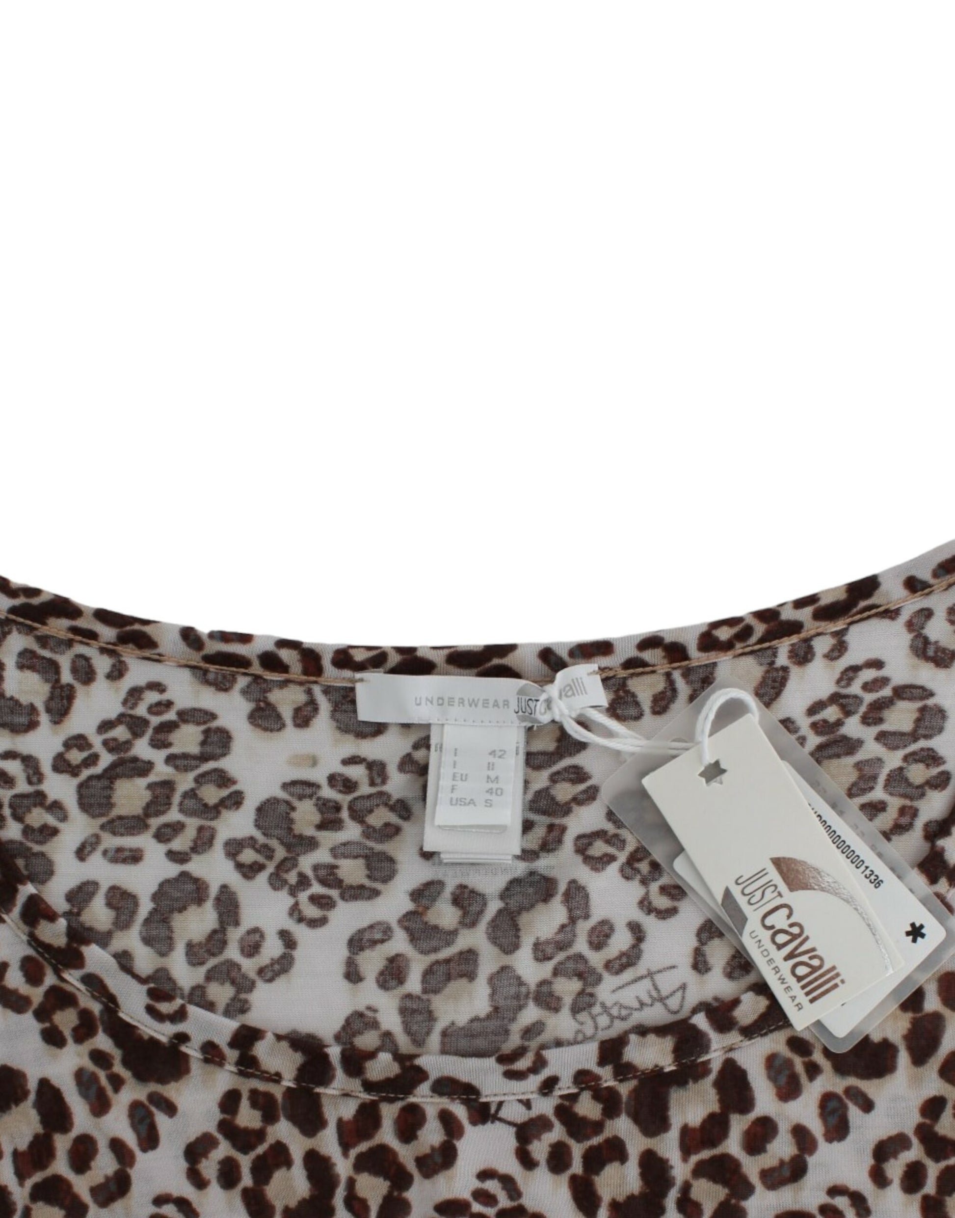 Cavalli Elegant Floral Lace Longsleeve Top - IT44|L