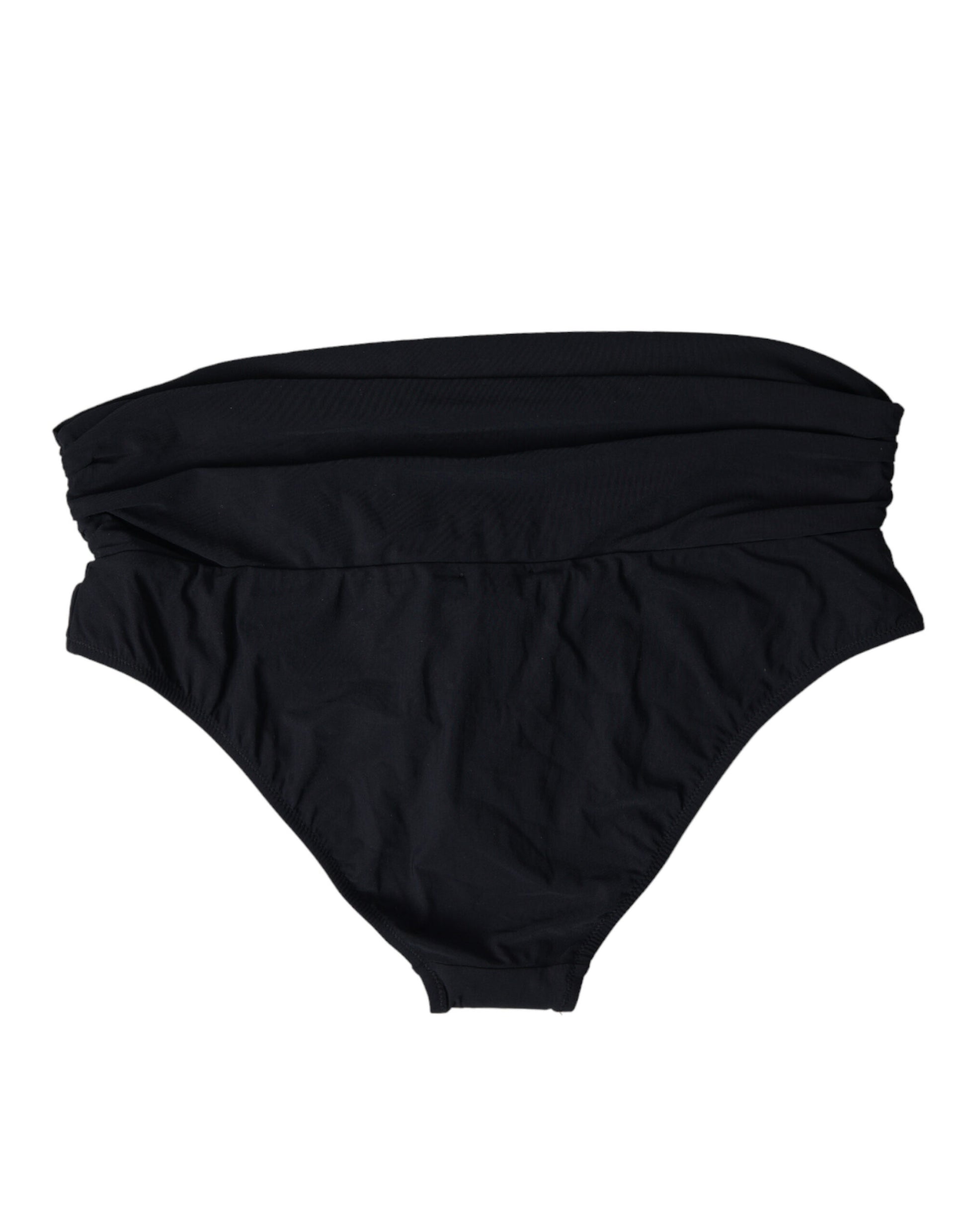 Dolce & Gabbana Elegant Black Bikini Bottom - Ultimate Beach Elegance - IT3 | M