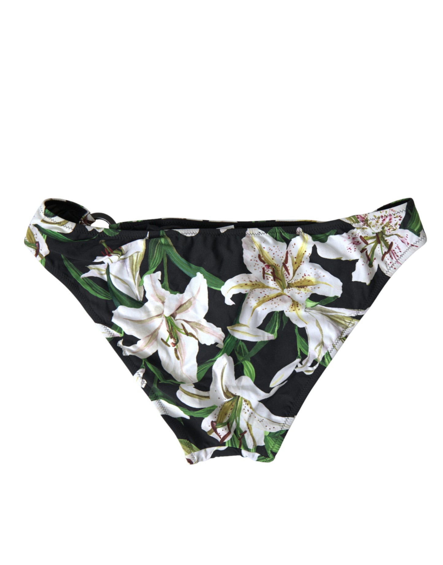 Dolce & Gabbana Elegant Floral Print Bikini Bottoms - Swim In Style - IT4 | L