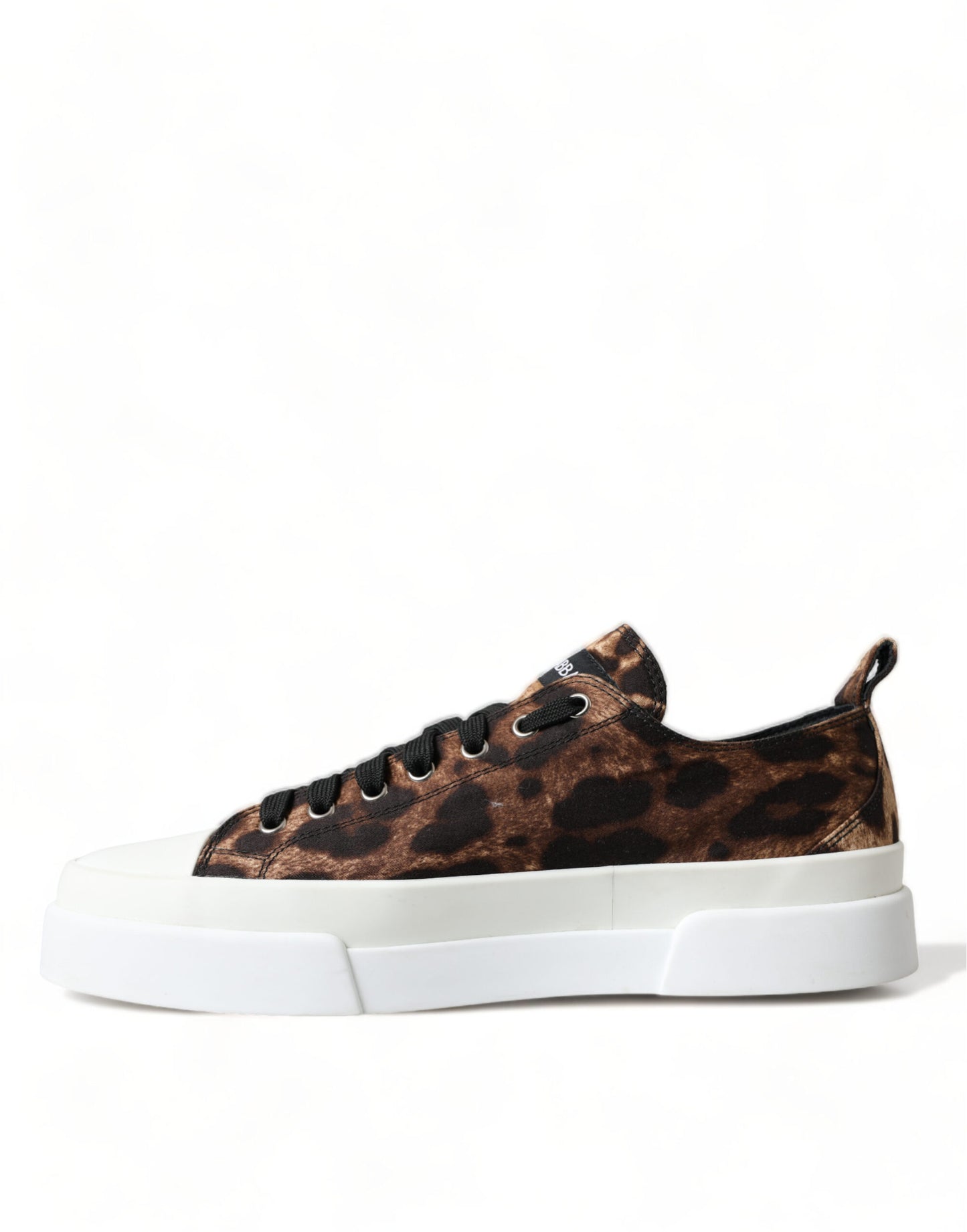 Dolce & Gabbana Elegant Leopard Print Casual Sneakers - EU44.5/US11.5