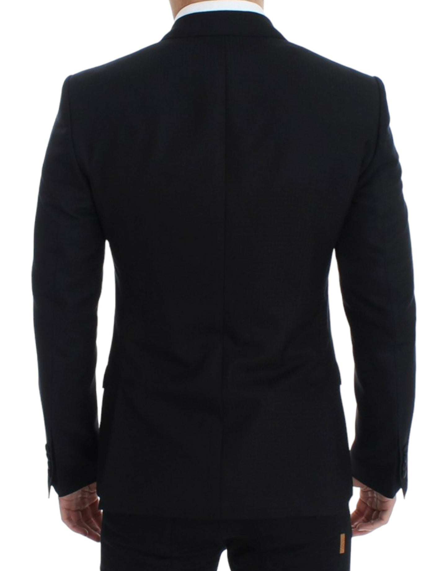 Dolce & Gabbana Elegant Black Silk Blend Sicilia Blazer - IT46 | S