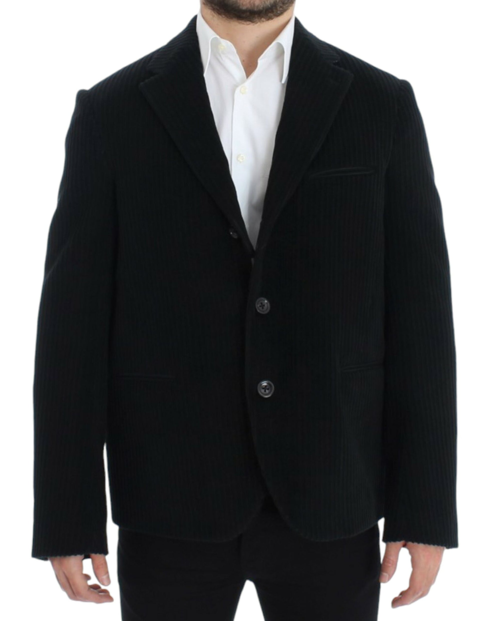 Dolce & Gabbana Elegant Black Martini Blazer Jacket - IT48 | M