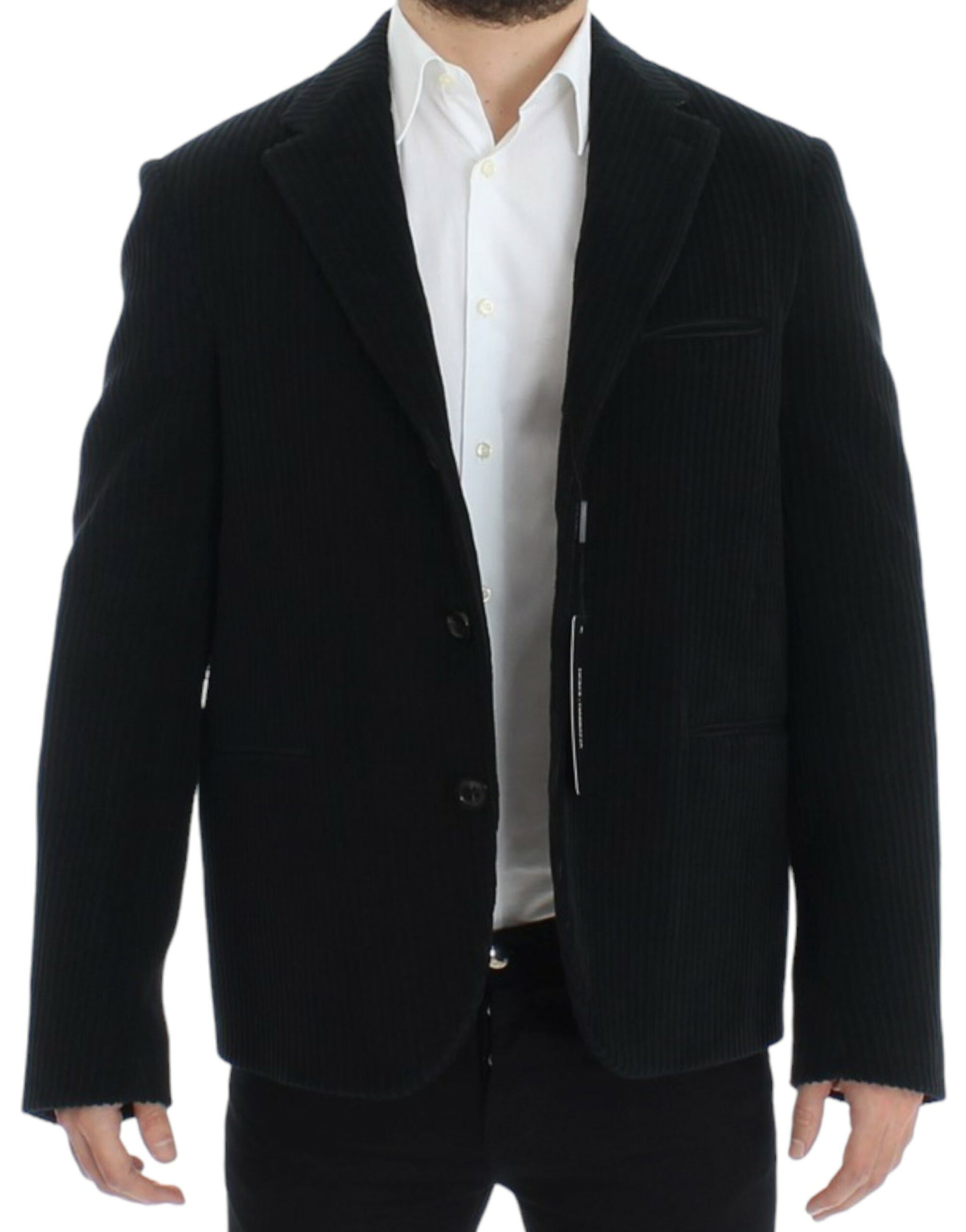 Dolce & Gabbana Elegant Black Martini Blazer Jacket - IT48 | M