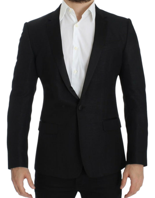 Dolce & Gabbana Elegant Martini Slim Fit Blazer Jacket - IT46 | S