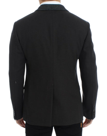 Dolce & Gabbana Elegant Slim Fit Double Breasted Blazer - IT48 | M