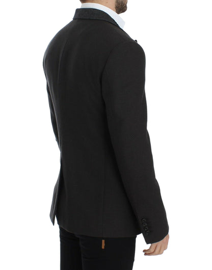 Dolce & Gabbana Elegant Slim Fit Double Breasted Blazer - IT48 | M