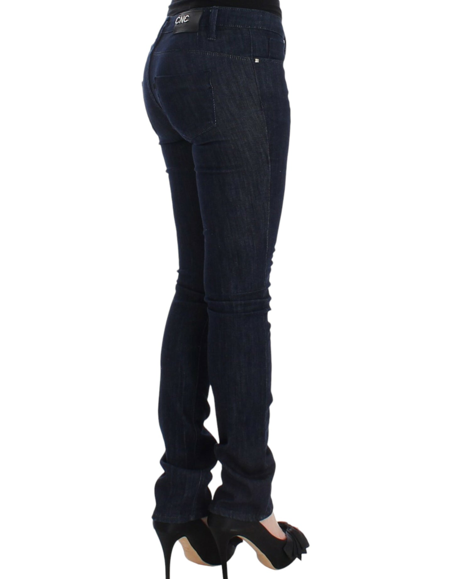 Costume National Chic Dark Blue Skinny Leg Jeans - W26