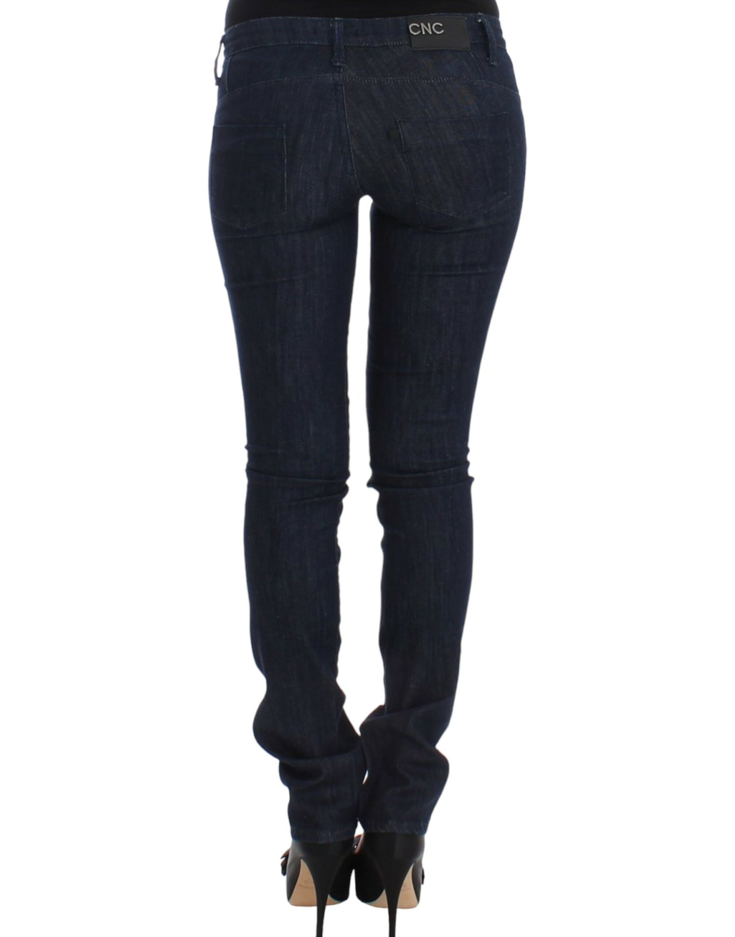 Costume National Chic Dark Blue Skinny Leg Jeans - W26