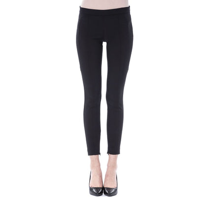 BYBLOS Black Polyester Women Pants