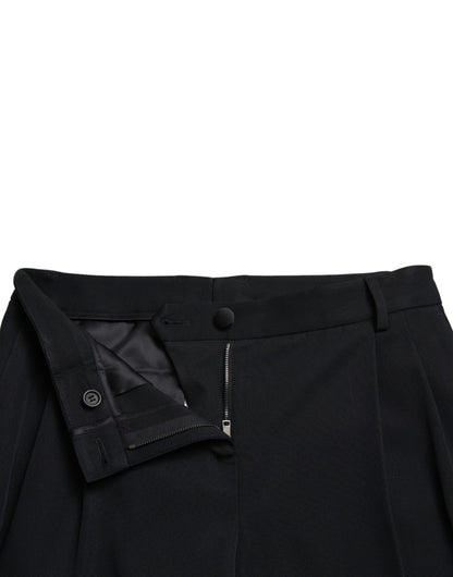 Dolce & Gabbana Chic High Waist Skinny Cropped Pants - IT40|S